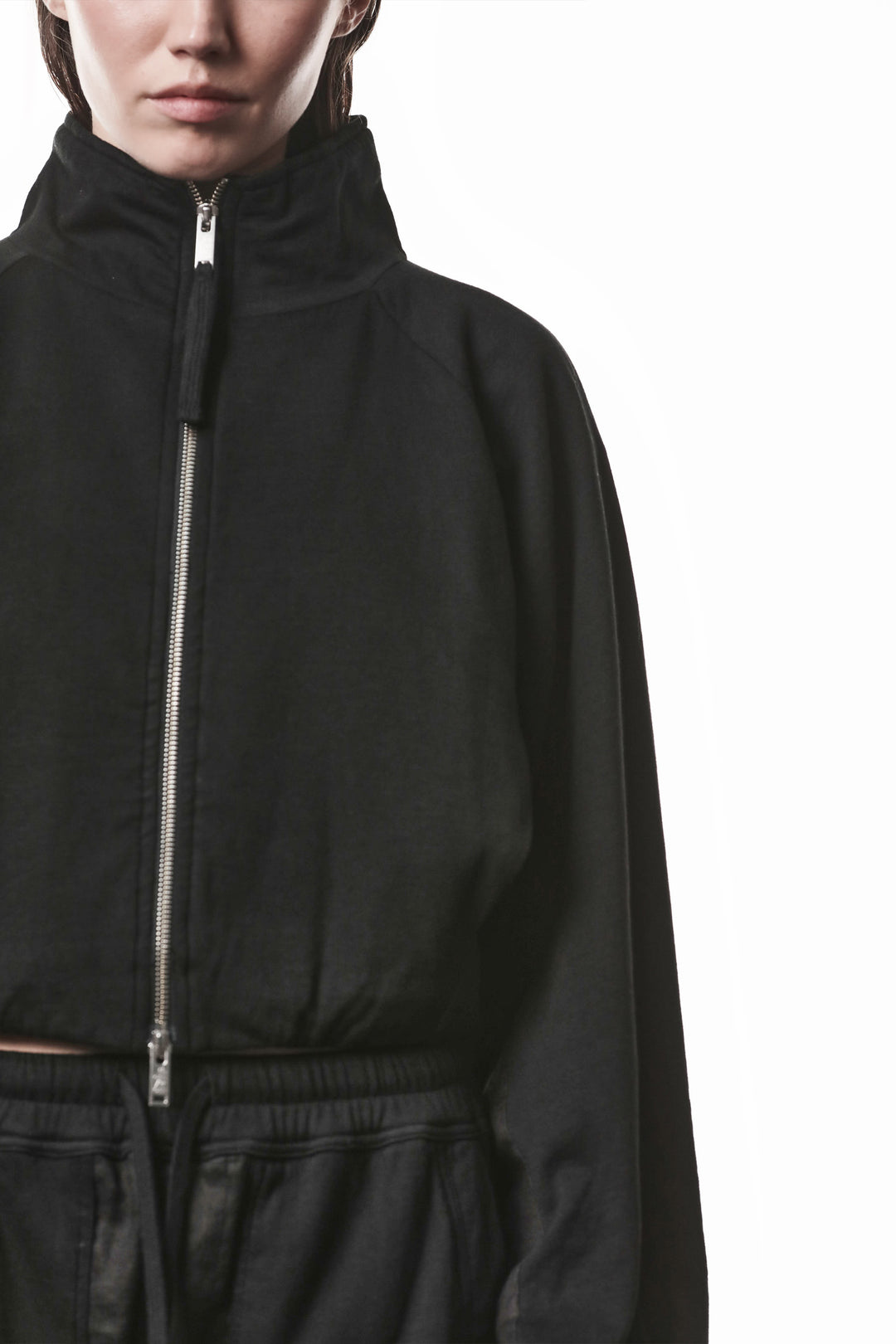 Thom Krom Sweat Jacket - Black