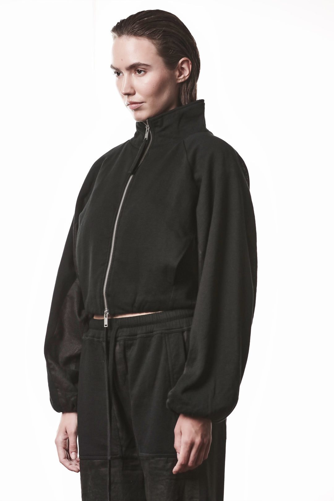 Thom Krom Sweat Jacket - Black