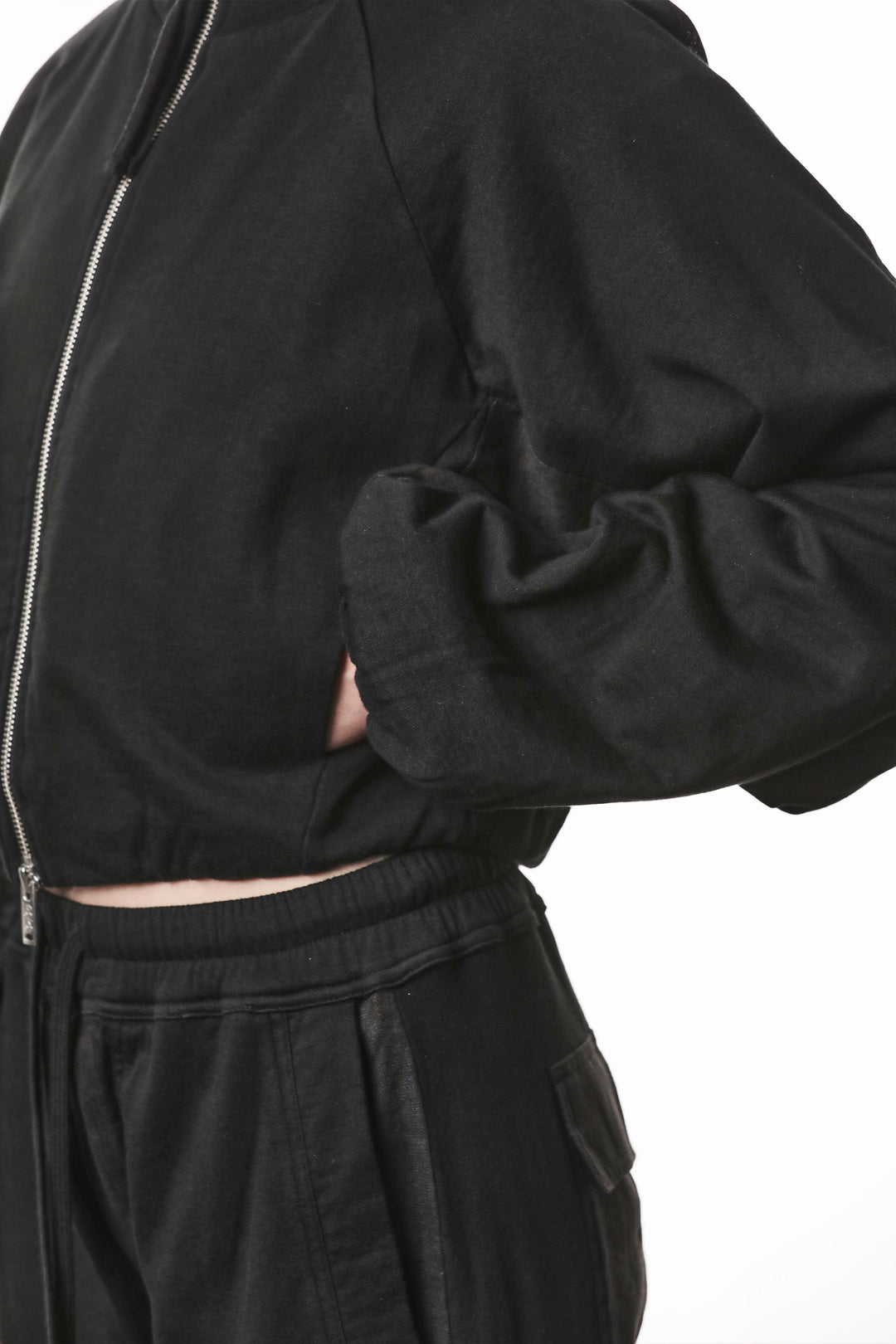 Thom Krom Sweat Jacket - Black