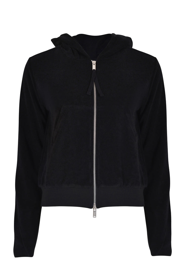 Thom Krom Terry Sweat Jacket - Black