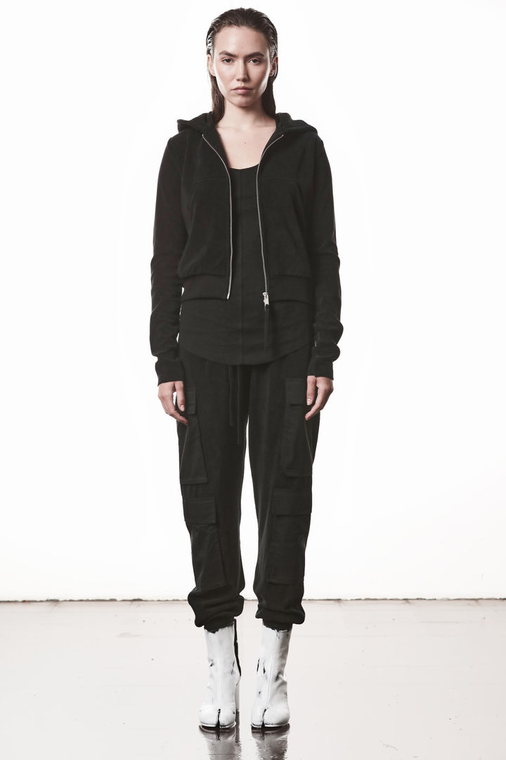 Thom Krom Terry Sweat Jacket - Black