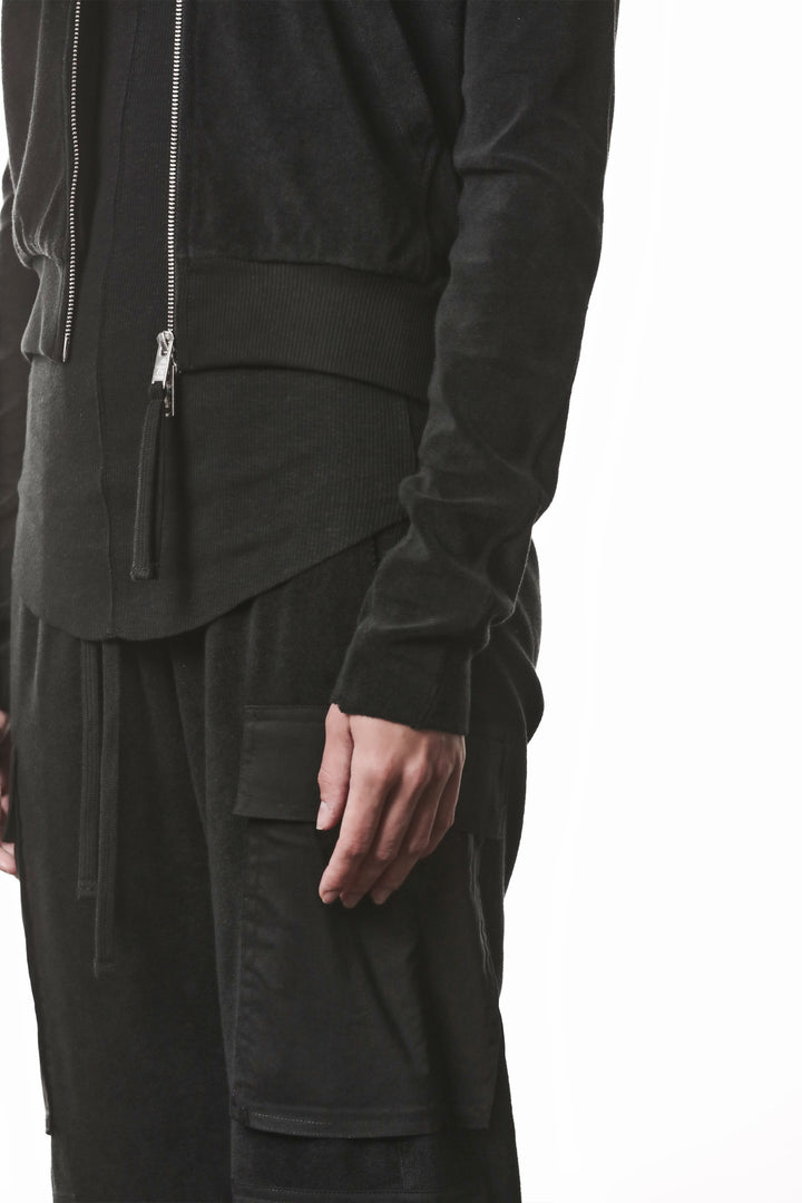 Thom Krom Terry Sweat Jacket - Black