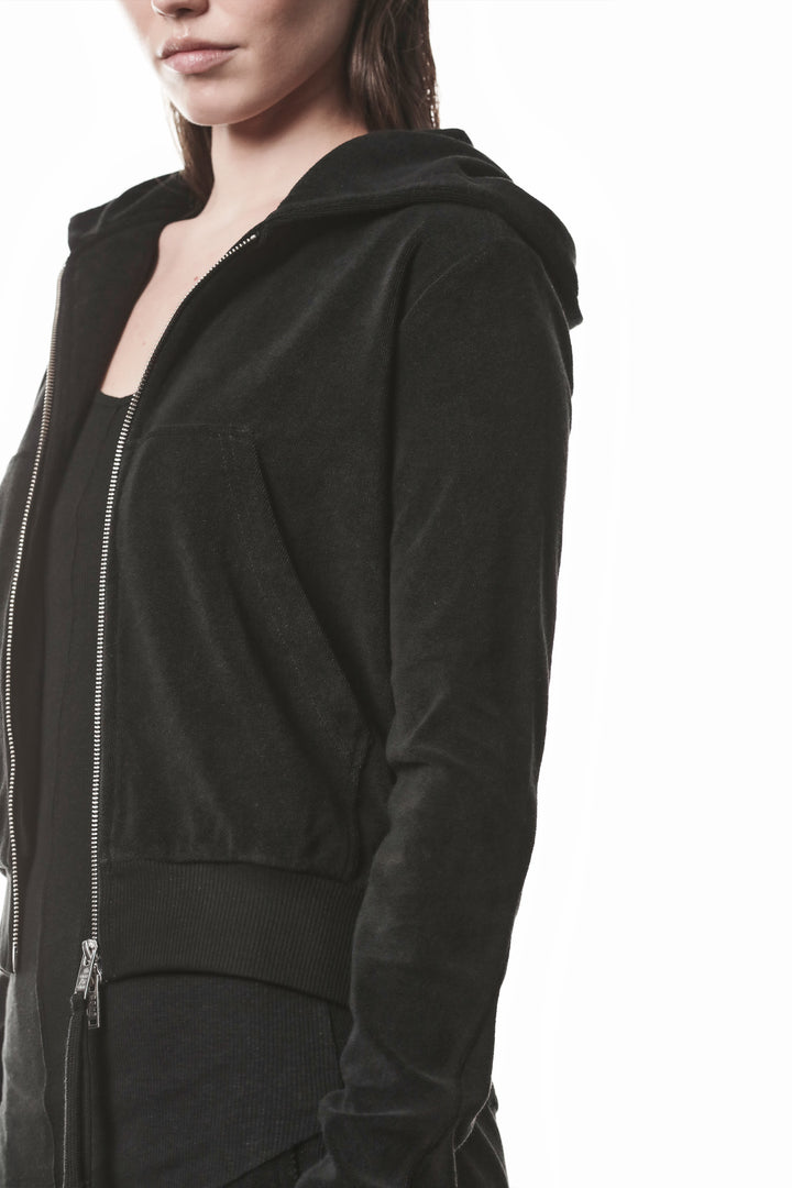 Thom Krom Terry Sweat Jacket - Black