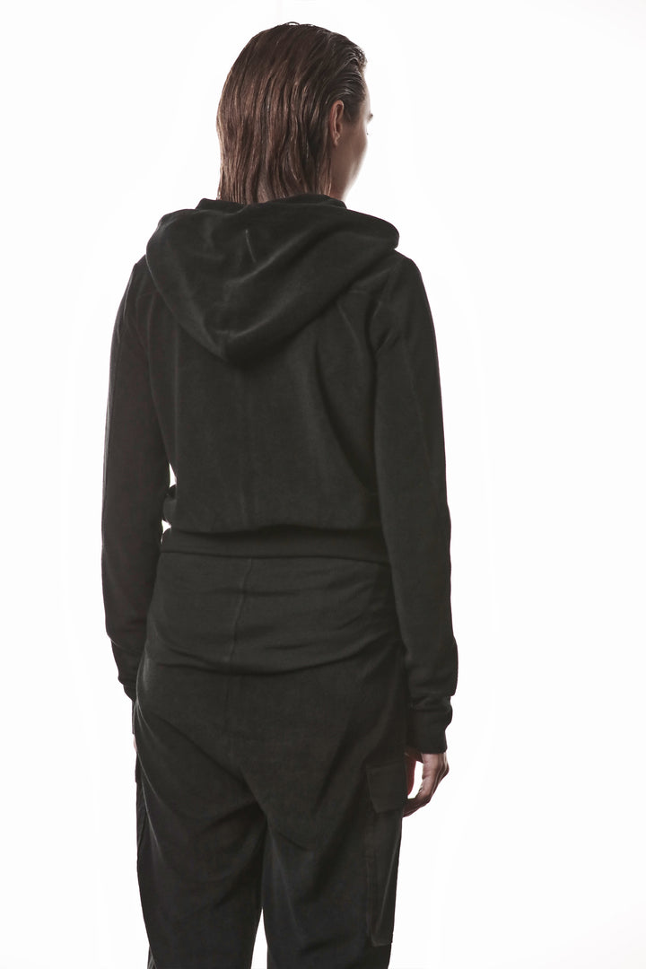 Thom Krom Terry Sweat Jacket - Black