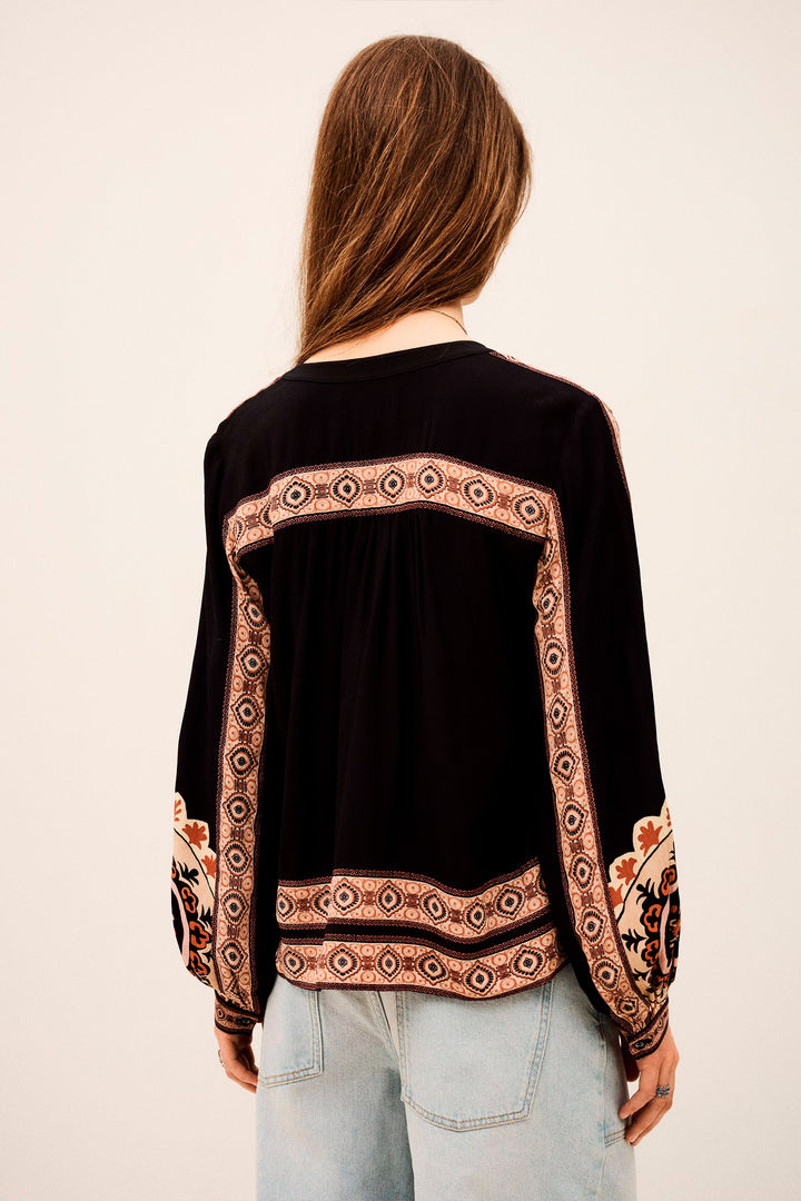 BA&SH Valda Chemise - Black