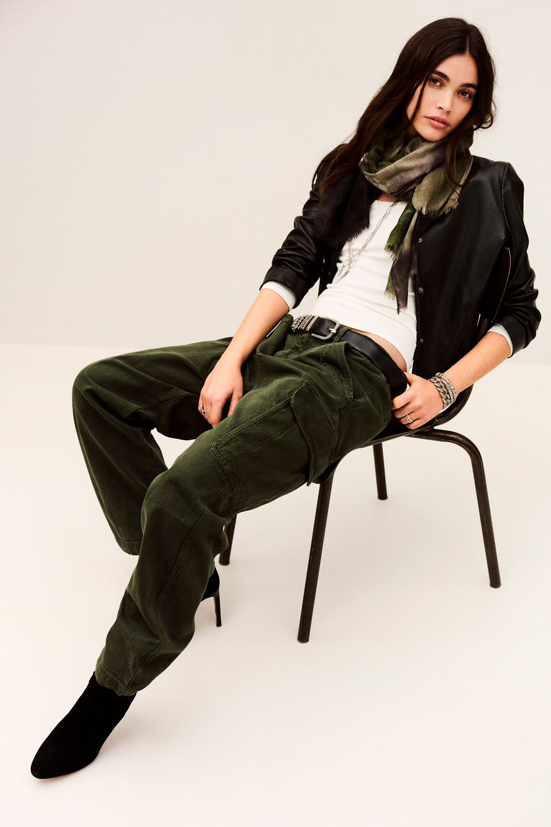 BA&SH Fino Pants - Khaki