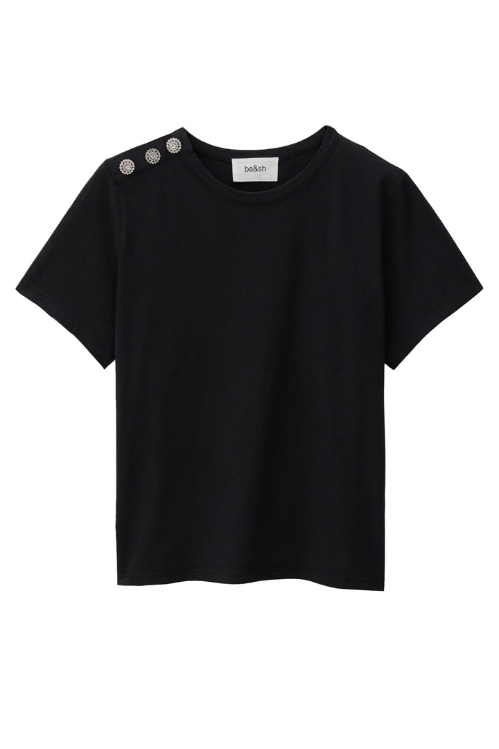 BA&SH ELMER T-SHIRT - Black