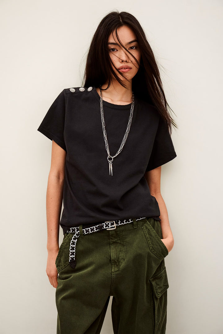 BA&SH ELMER T-SHIRT - Black