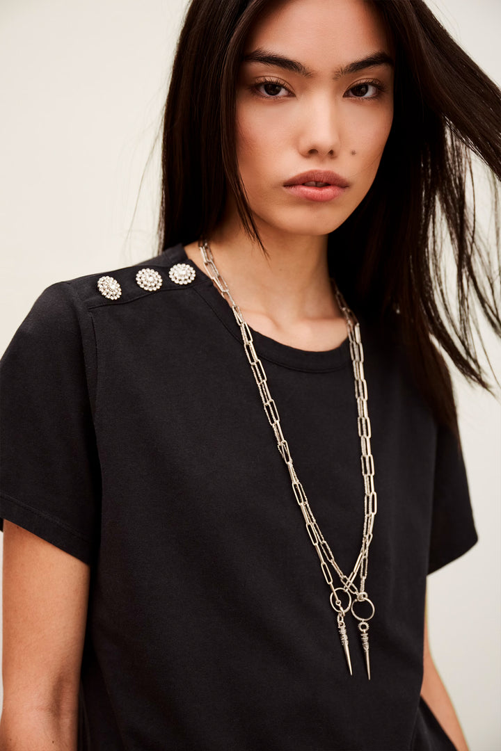 BA&SH ELMER T-SHIRT - Black