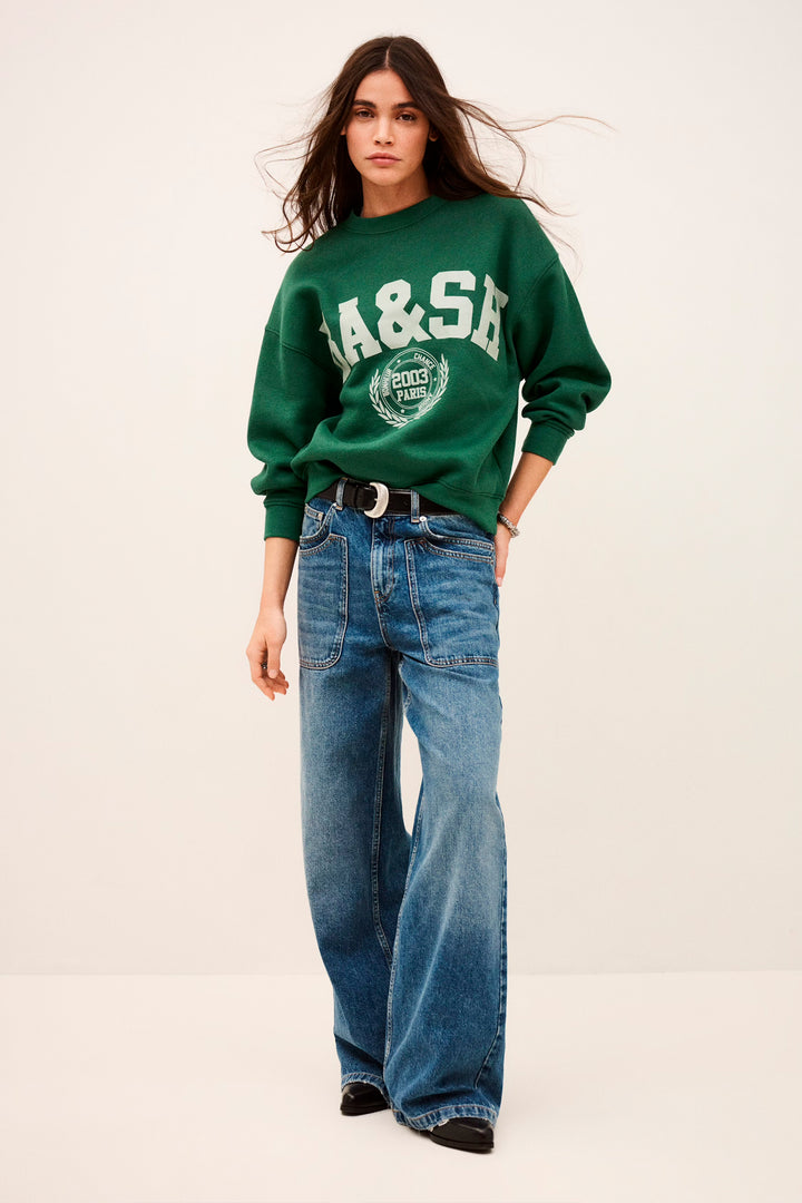 BA&SH Fenja Sweatshirt - Green