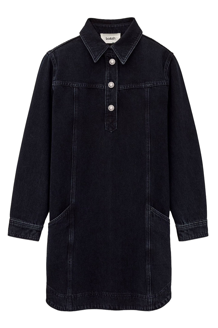 BA&SH Tona Dress - Navy