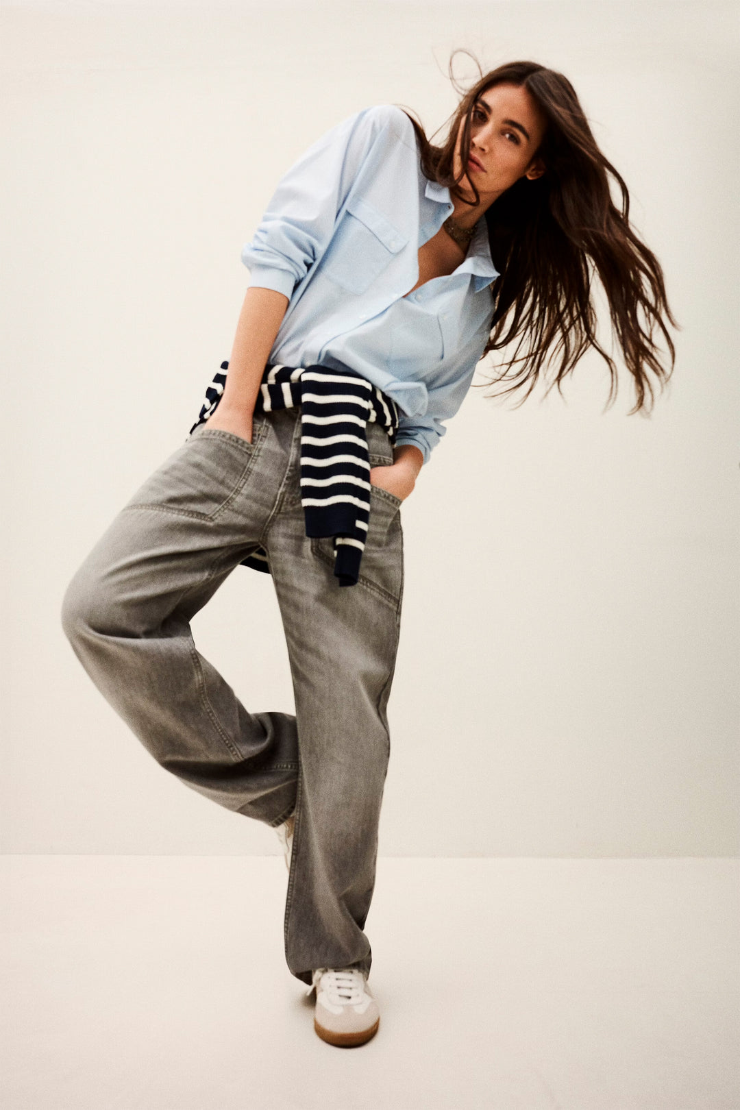 BA&SH Yima Pants - Grey