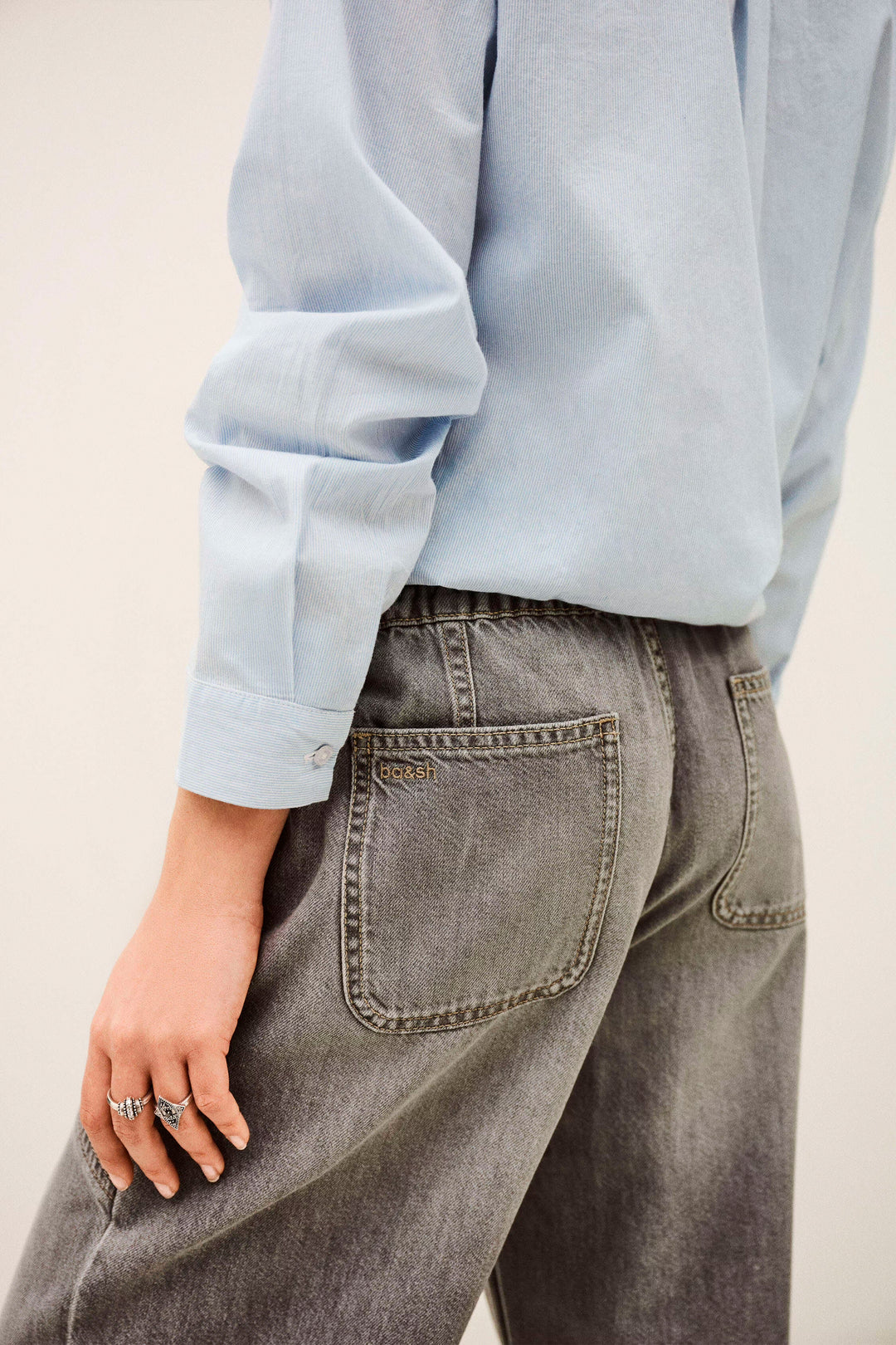 BA&SH Yima Pants - Grey