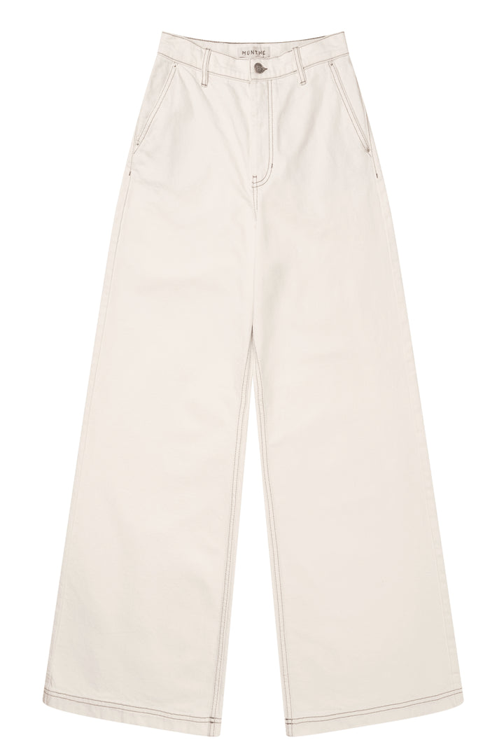 Munthe Becube Jeans - Ivory