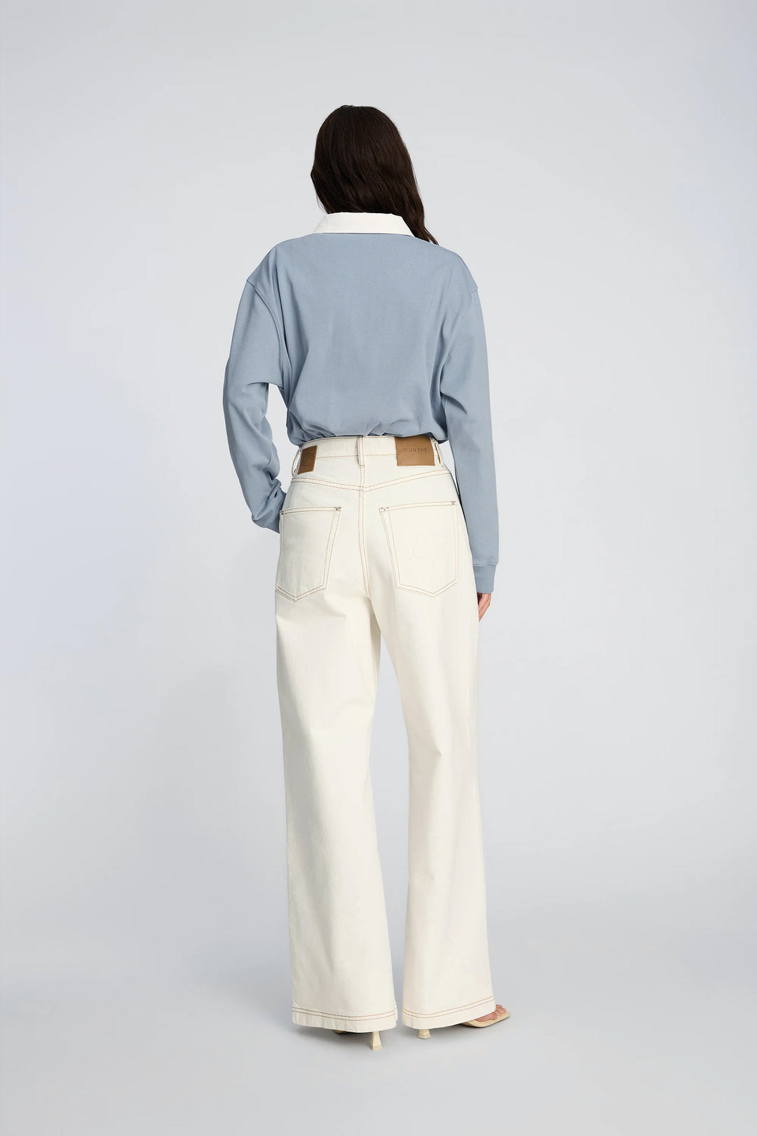 Munthe Becube Jeans - Ivory