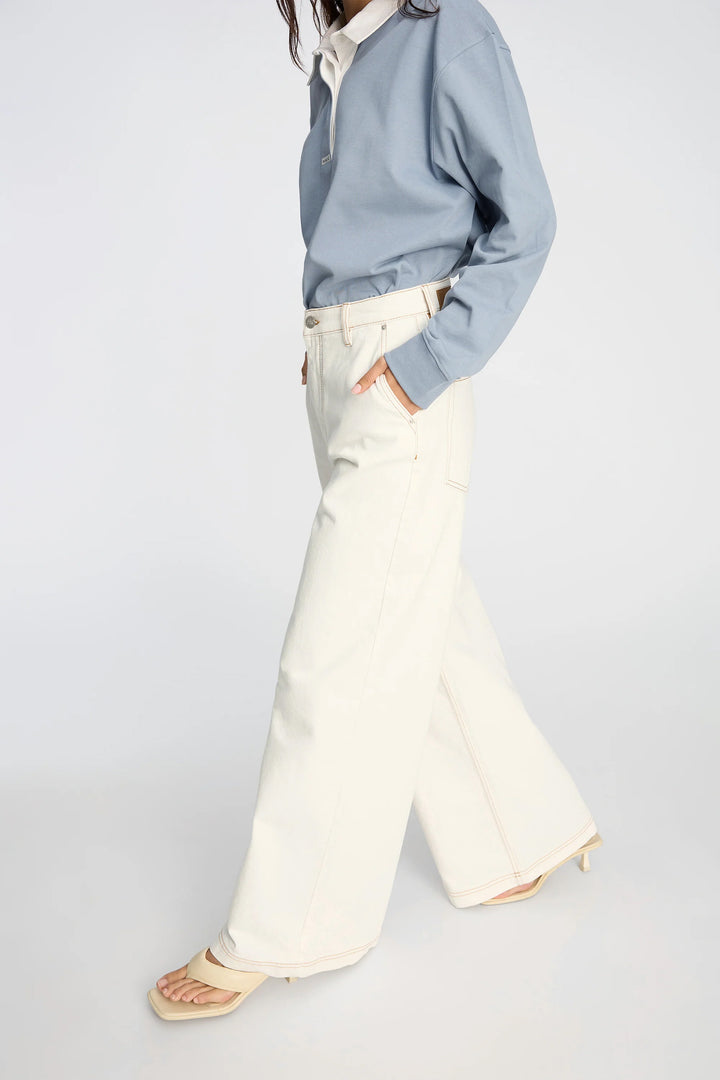 Munthe Becube Jeans - Ivory