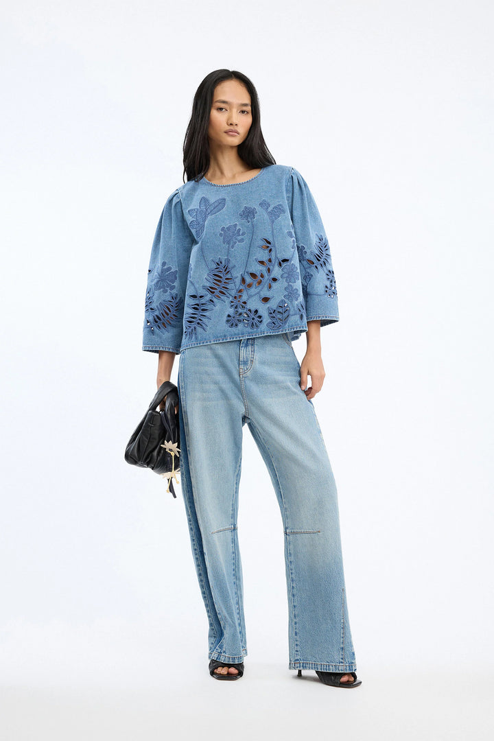 Munthe Bramble Top - Blue