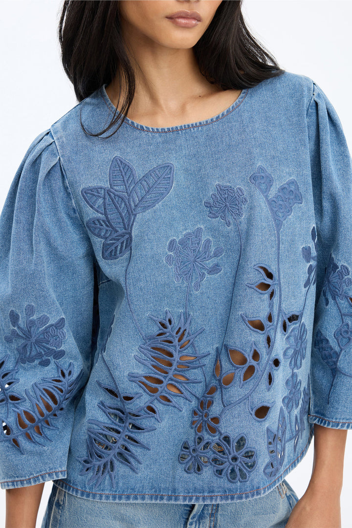 Munthe Bramble Top - Blue