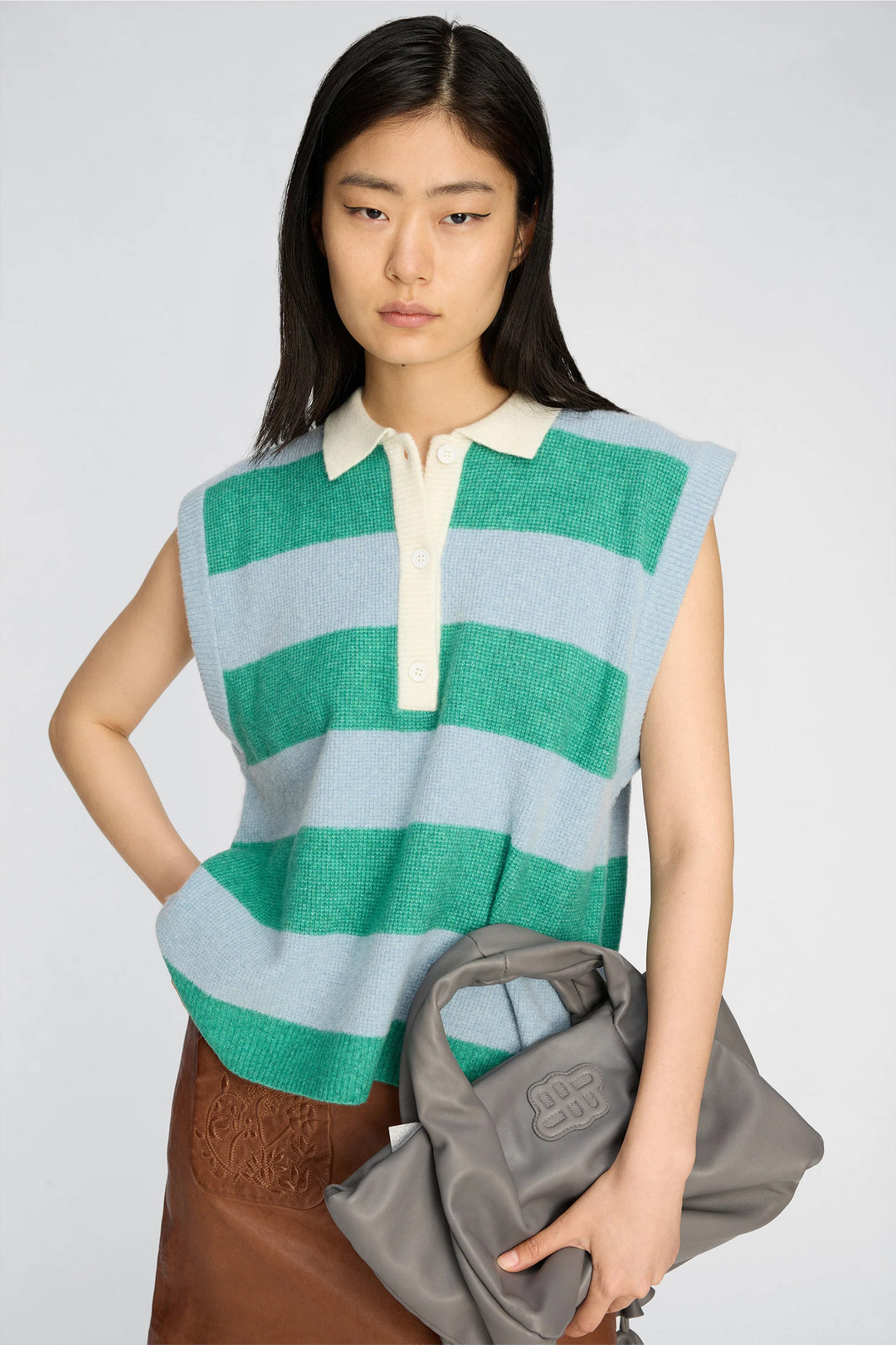 Munthe Bracha Vest - Green