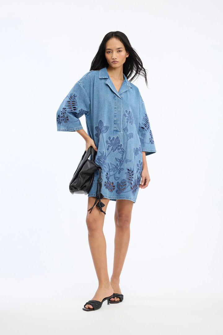 Munthe Bellar Dress - Blue