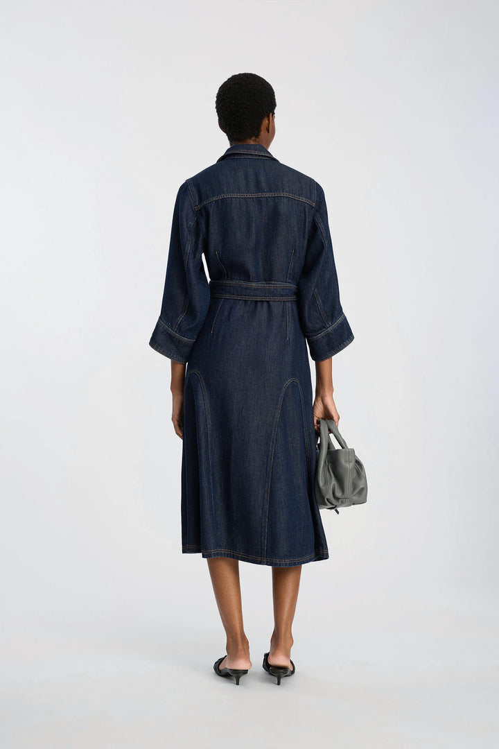 Munthe Bliss Dress - Indigo