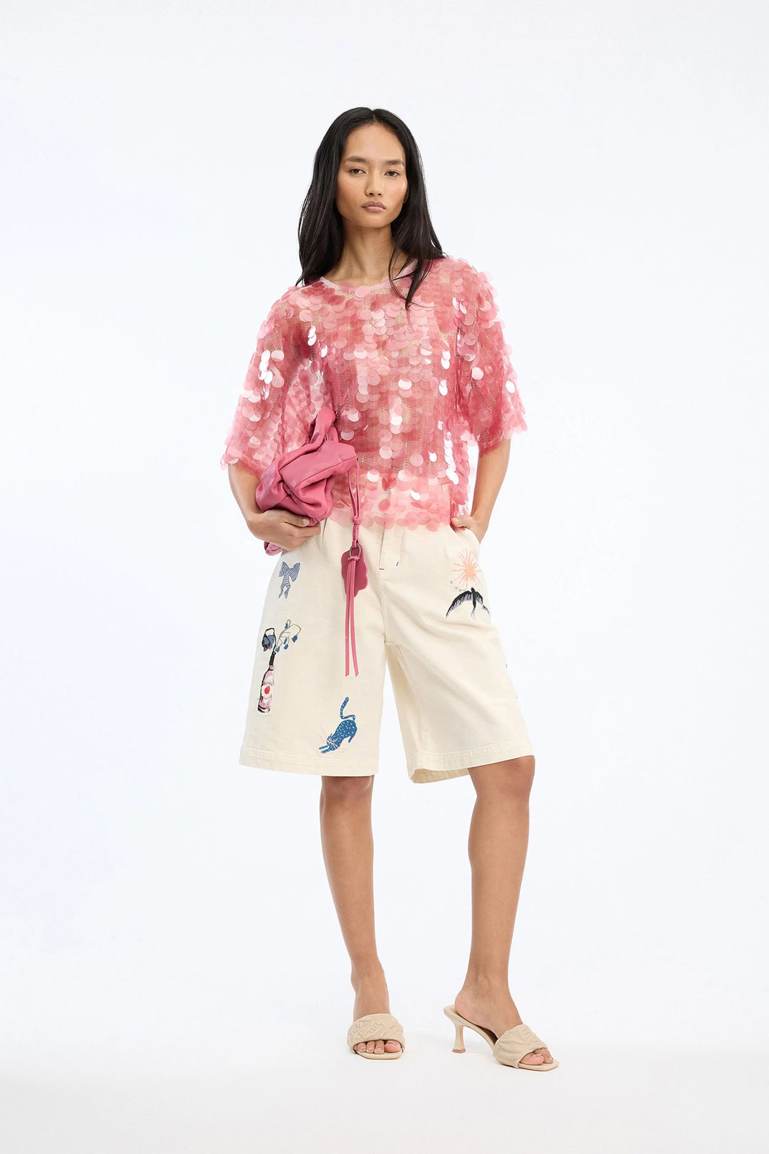 Munthe Belmira Top - Rose