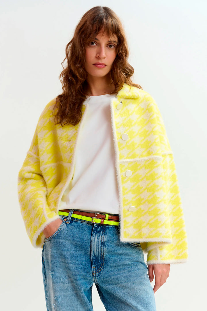 Essentiel Antwerp Joking Jacket - Lemon