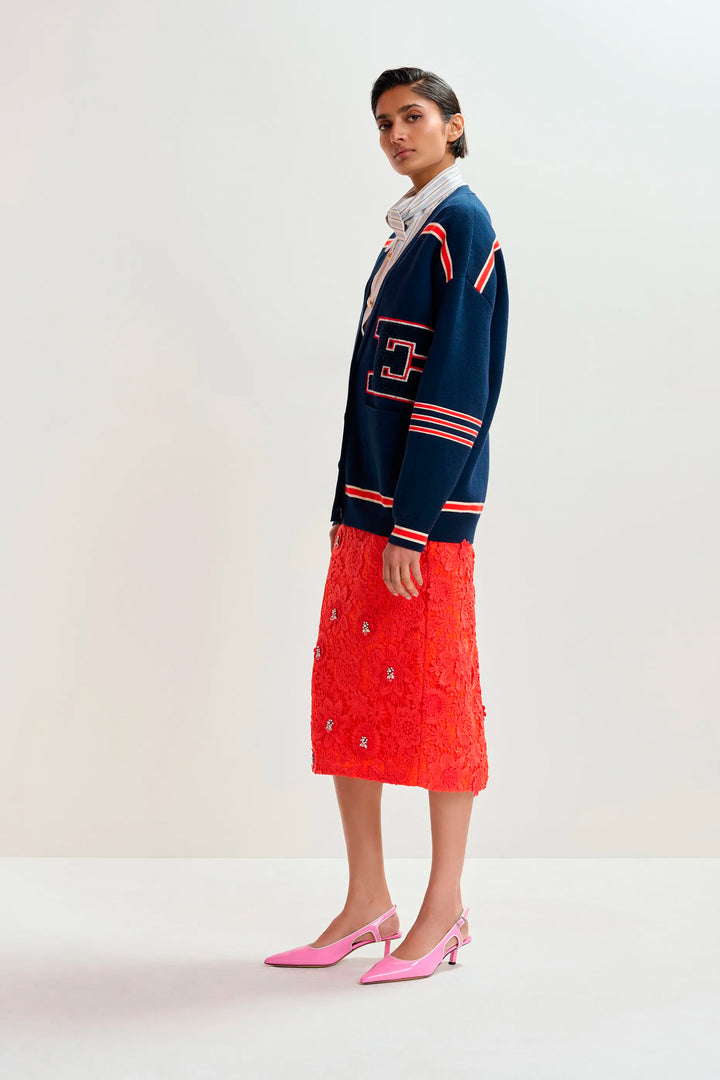 Essentiel Antwerp Jigan Cardigan - Navy