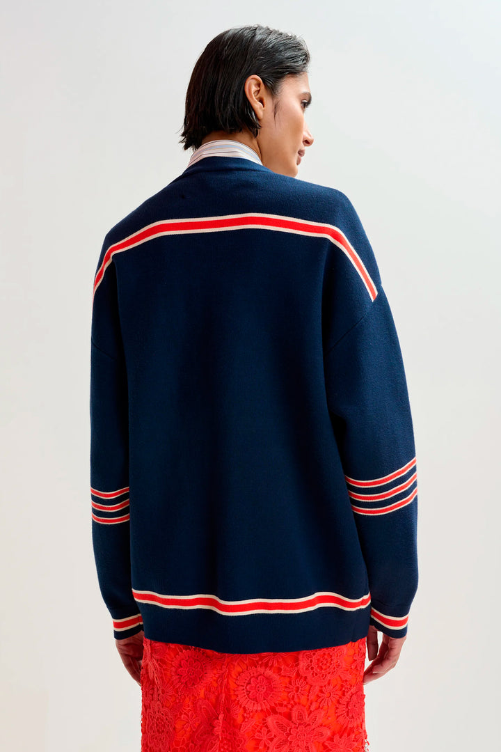 Essentiel Antwerp Jigan Cardigan - Navy