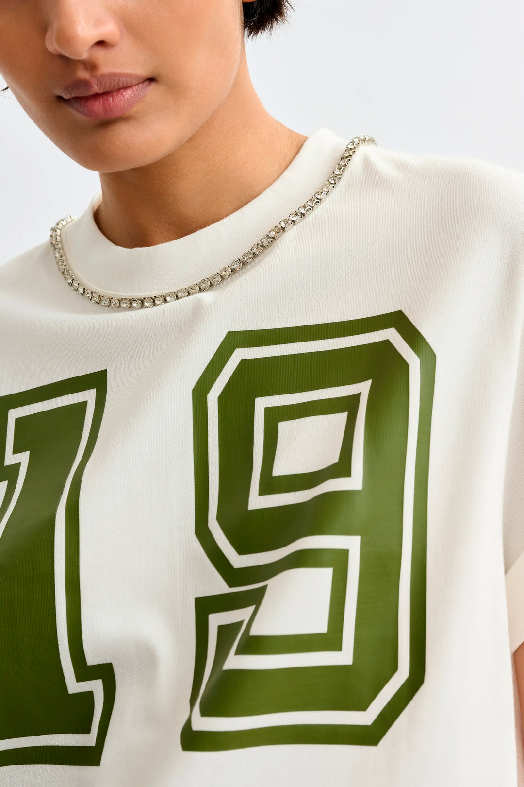 Essentiel Antwerp Jisos Tee - Off White