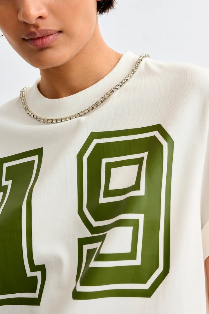 Essentiel Antwerp Jisos Tee - Off White