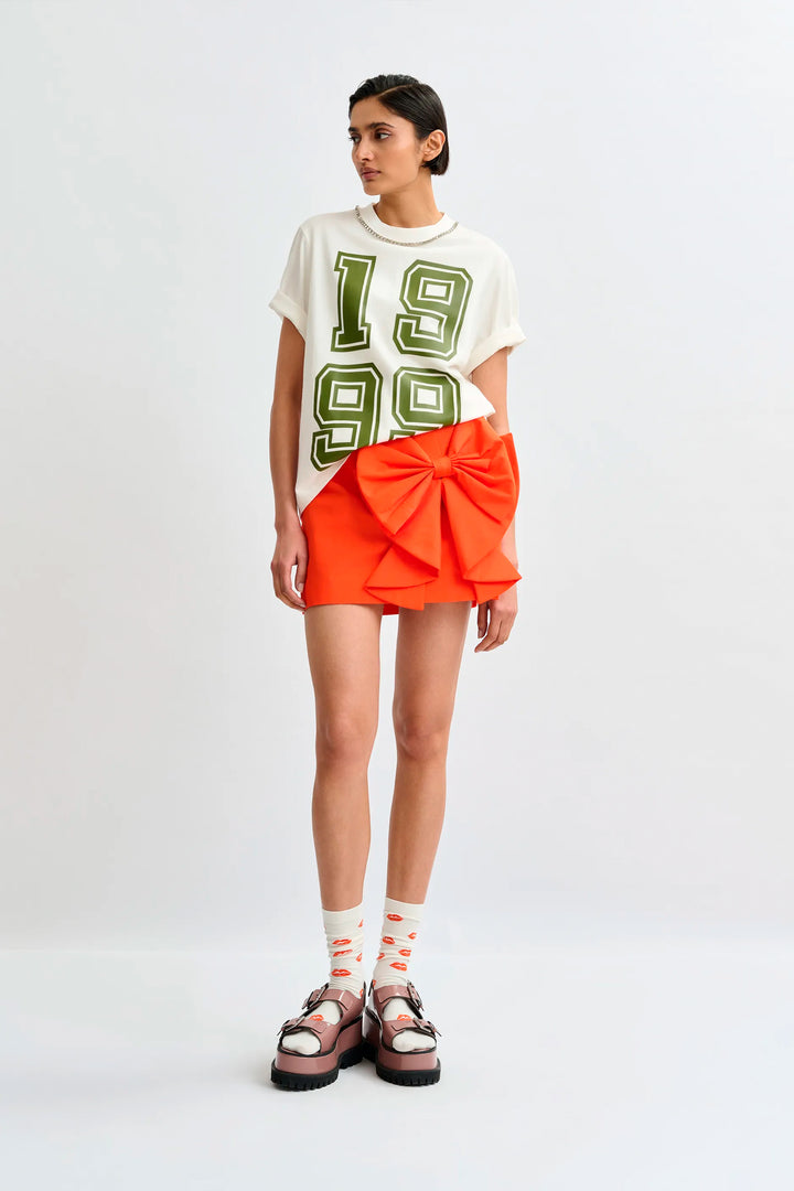 Essentiel Antwerp Jisos Tee - Off White