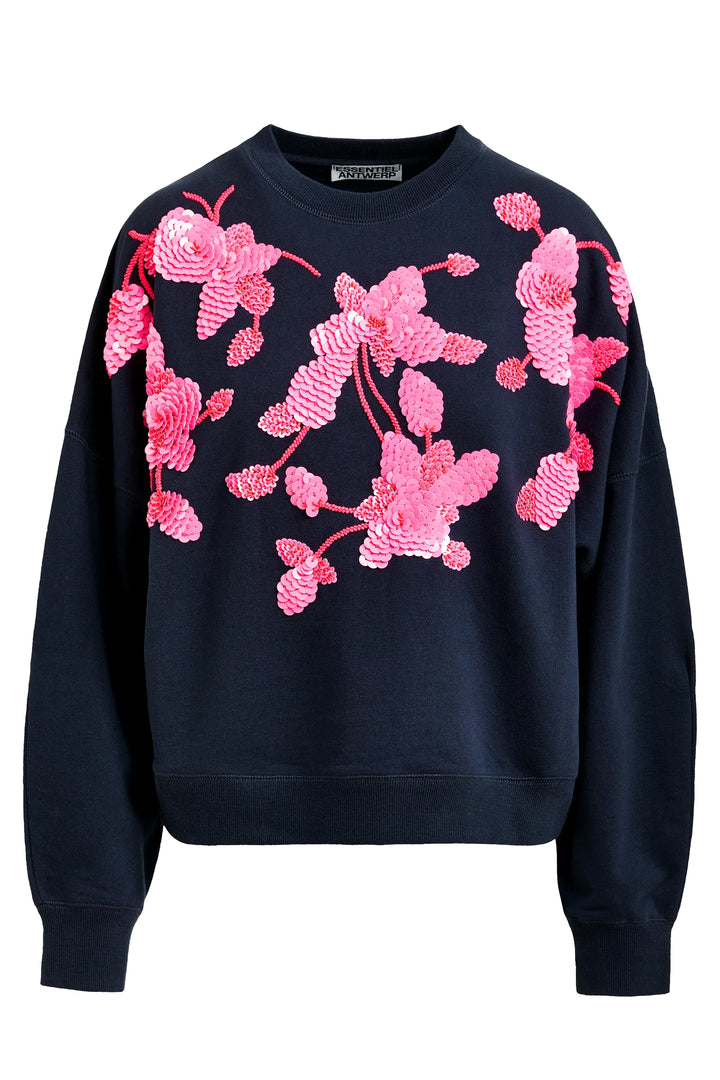 Essentiel Antwerp Jaga Sweatshirt - Navy