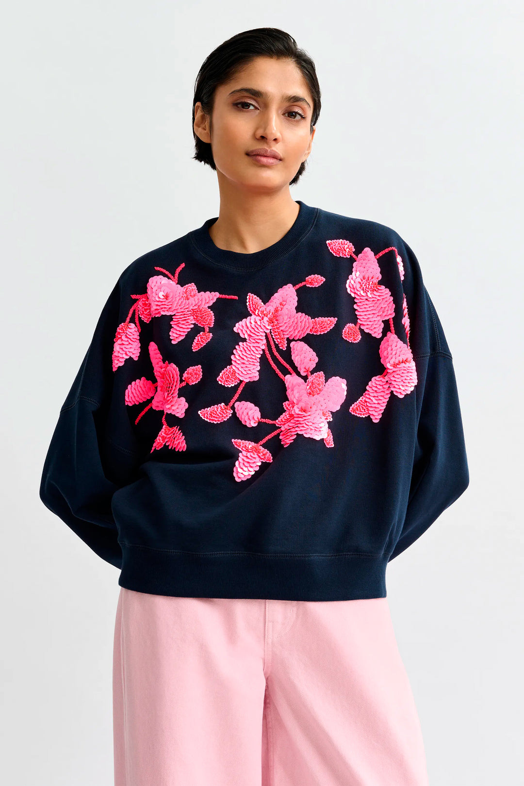 Essentiel Antwerp Jaga Sweatshirt - Navy