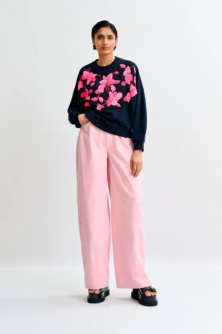 Essentiel Antwerp Jaga Sweatshirt - Navy