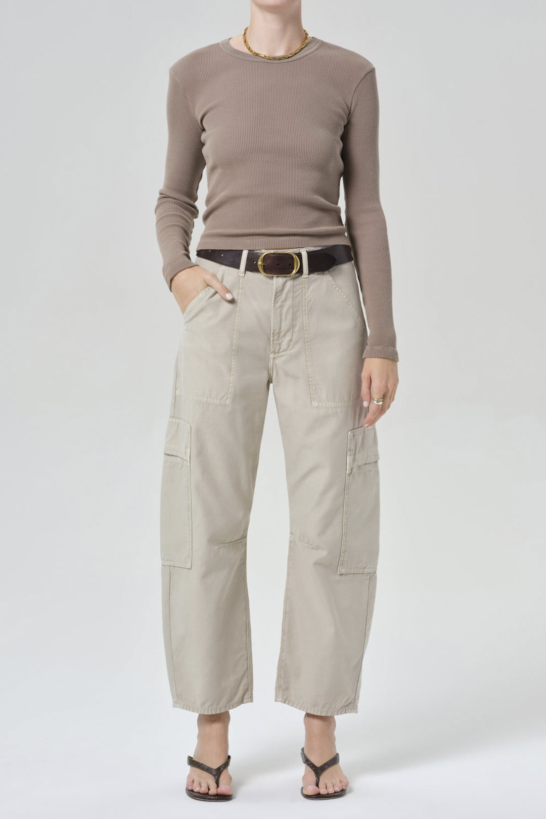 Citizens of Humanity Marcelle Cargo - Stone