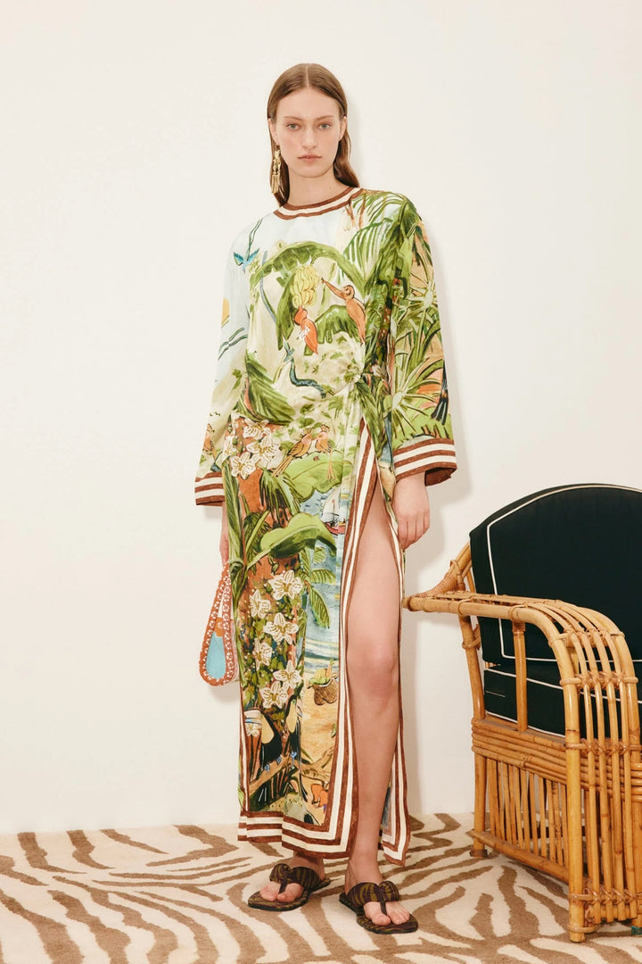 Alemais Toucan Tango Midi Dress