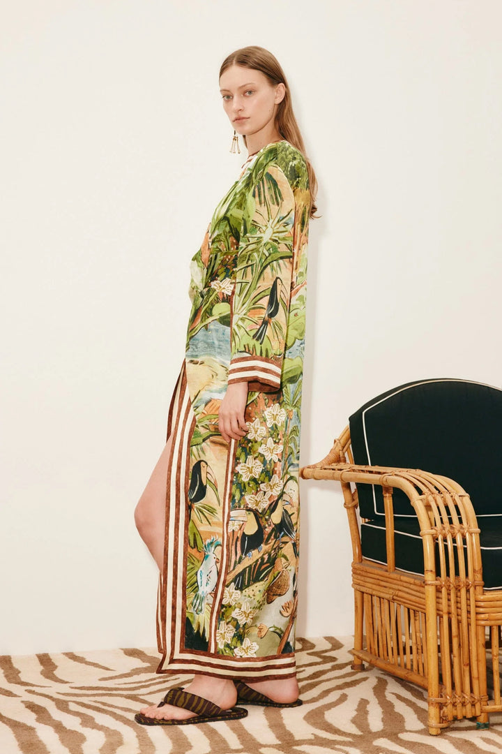 Alemais Toucan Tango Midi Dress