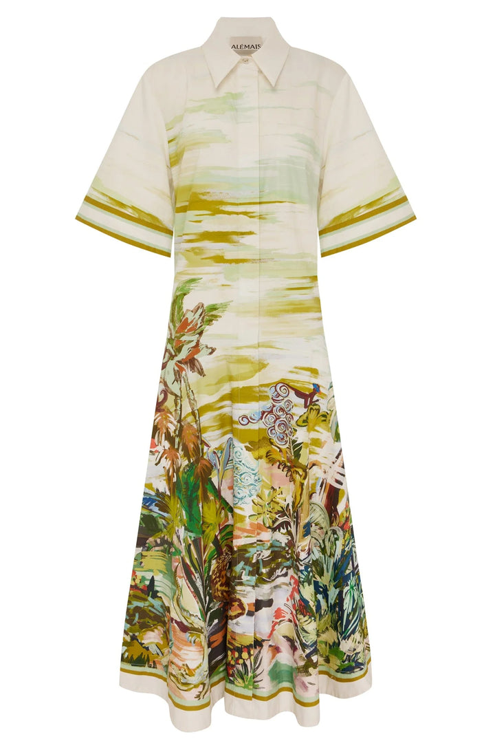 Alemais Jungle Boogie Shirtdress