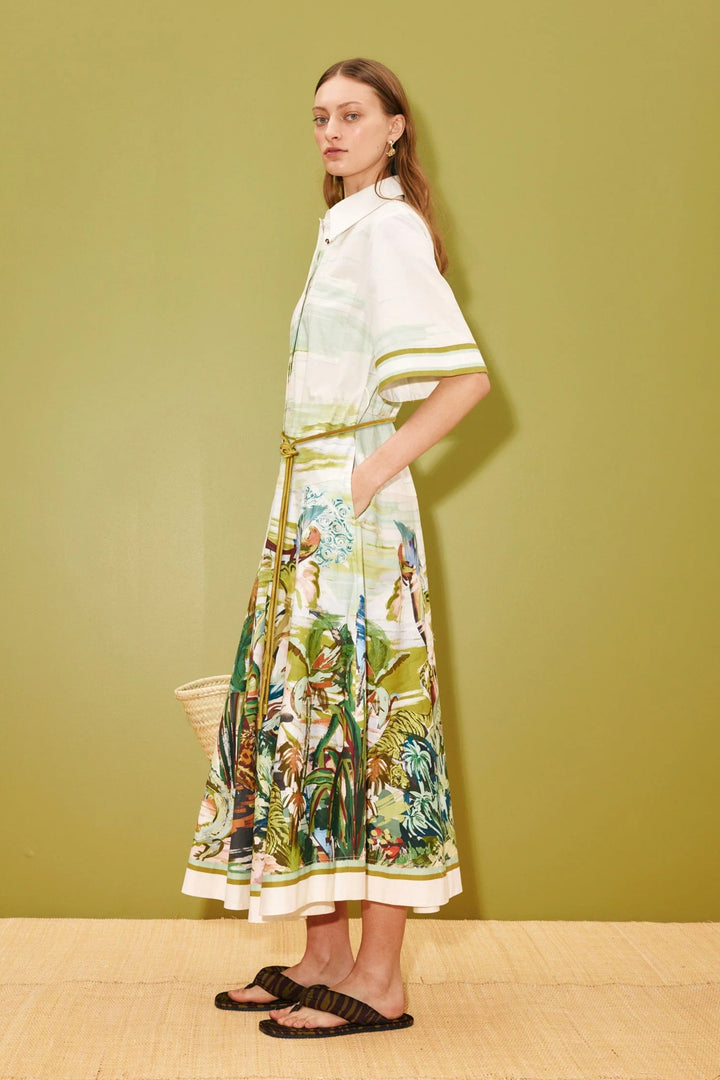 Alemais Jungle Boogie Shirtdress