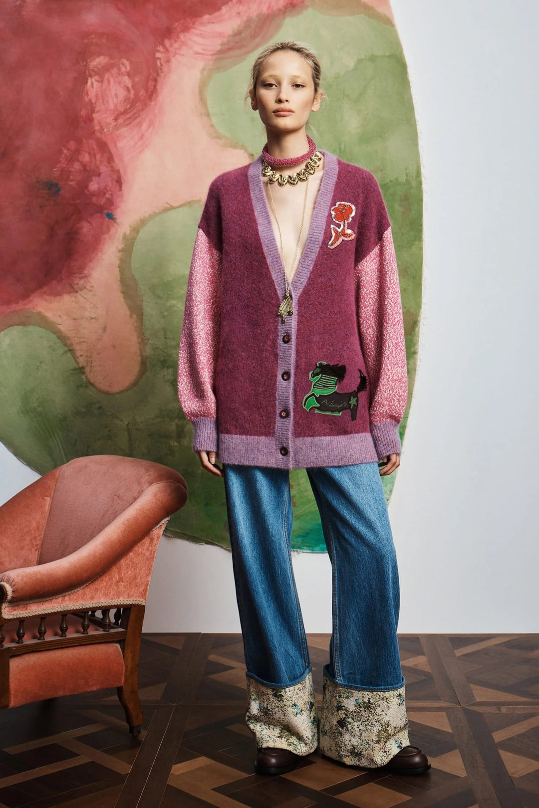 Alemais Mlak Cardigan
