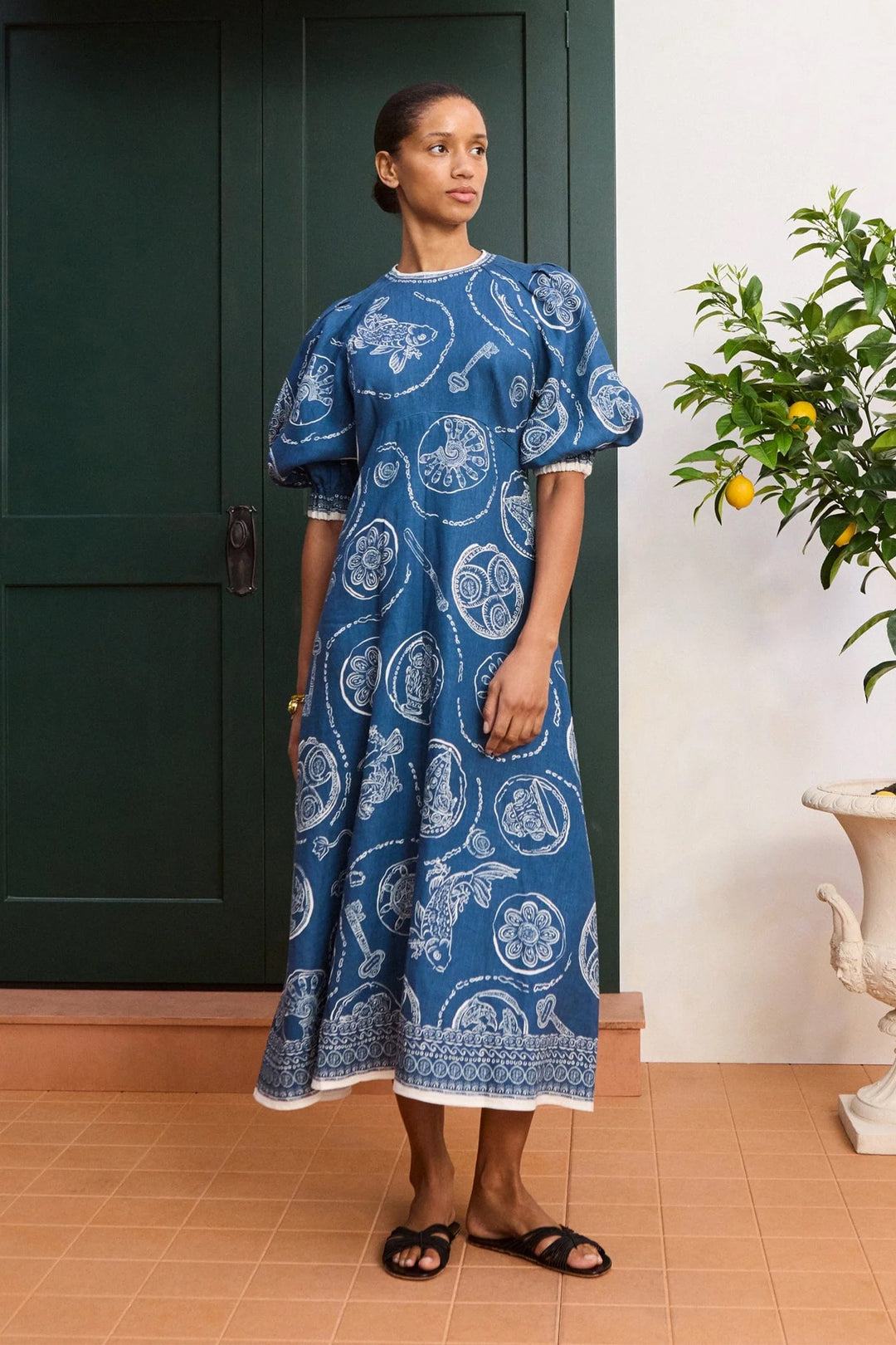 Alemais Lucky Midi Dress