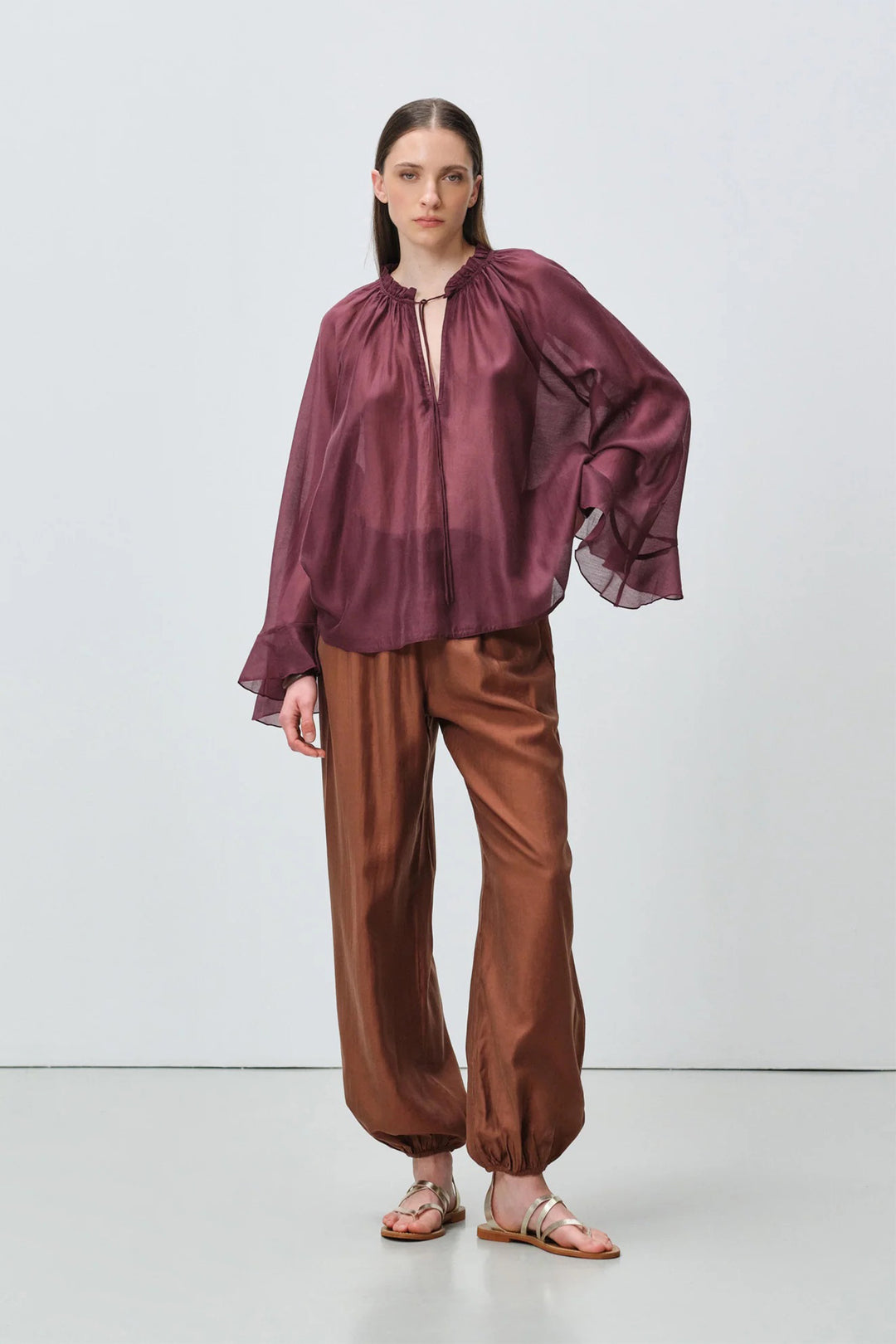 Devotion Twins Velvet Blouse