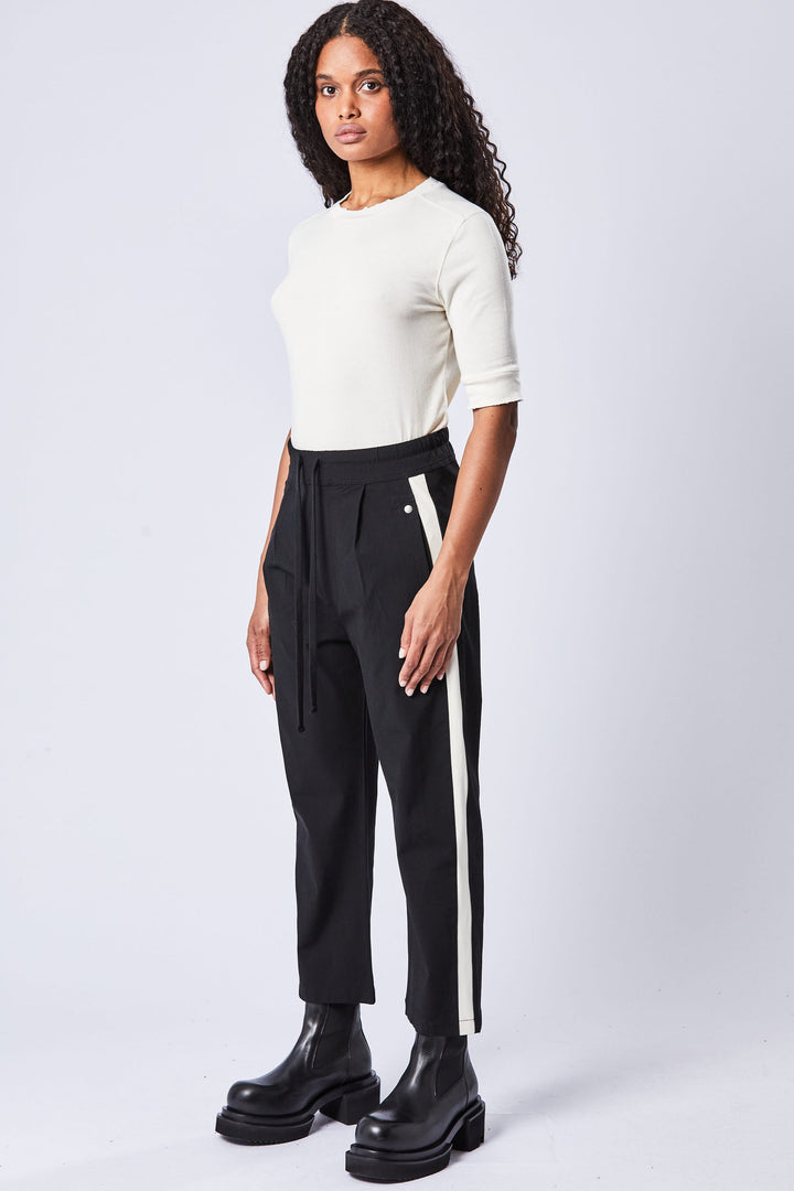 Thom Krom Contrast Pant - Black