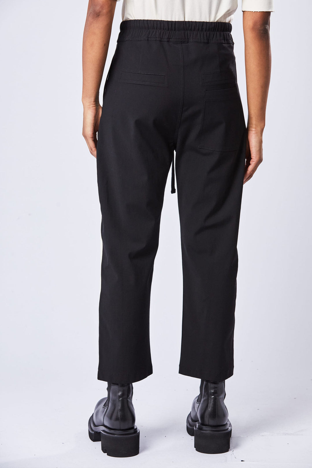 Thom Krom Contrast Pant - Black