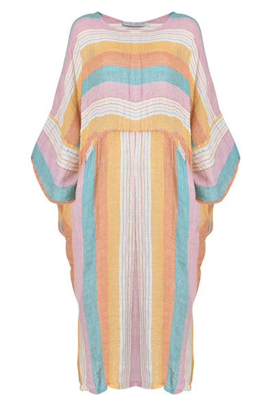 Estilo Emporio Nebbilio Dress - Multi Coloured