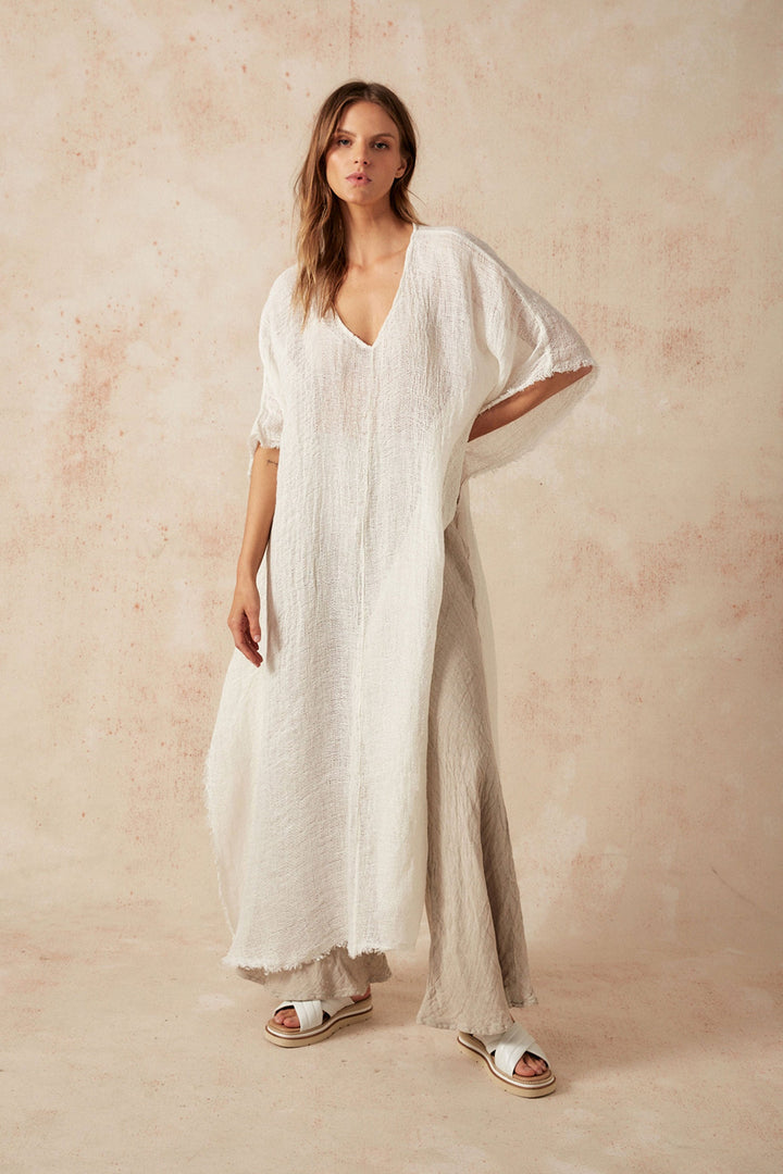 Estilo Emporio Pirate Kaftan - White