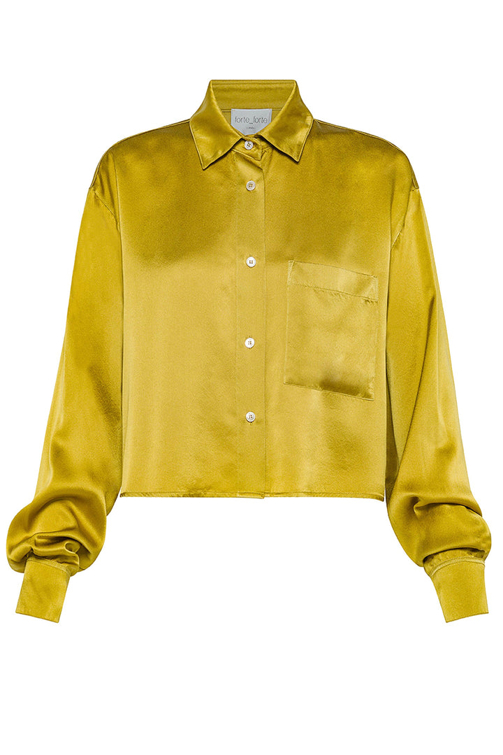 Forte Forte Suki Shirt - Gold