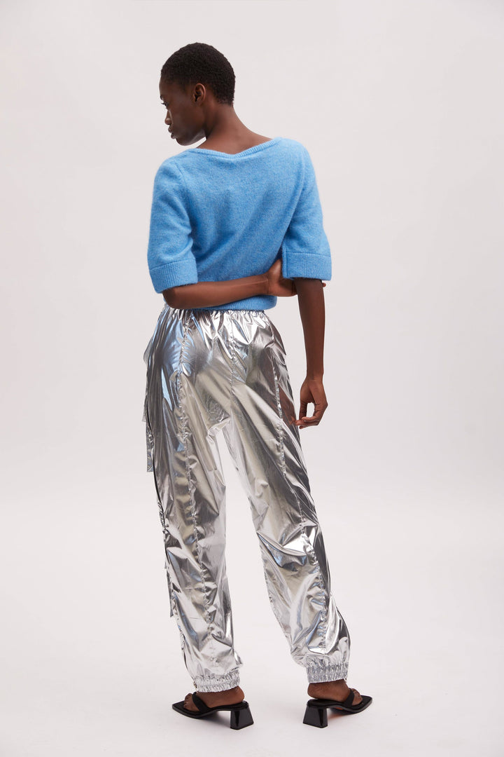 Gestuz Afina Pant - Silver