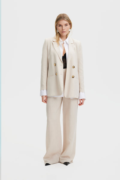 Gestuz Paula Blazer - Oatmeal
